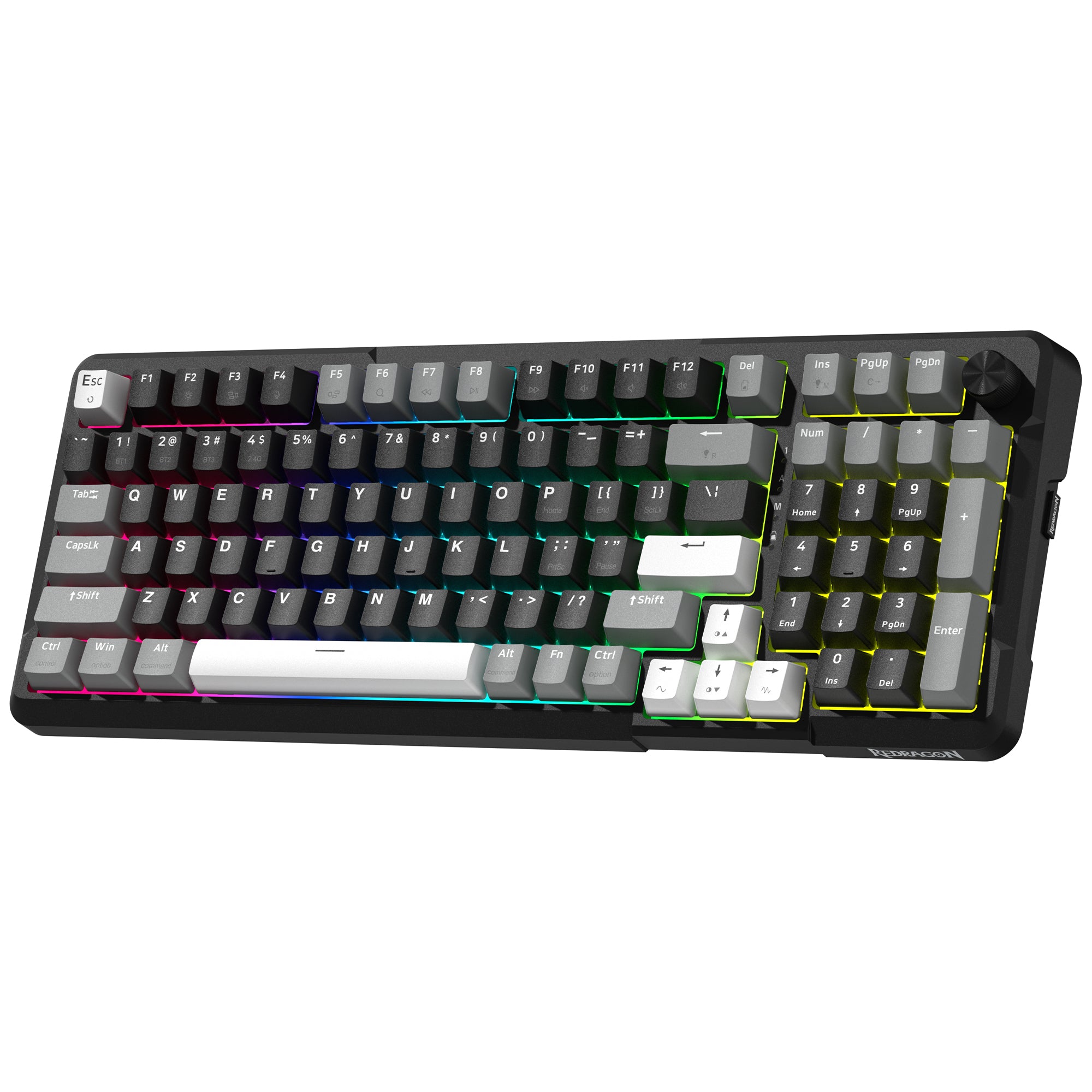 Redragon K742 98% Wireless QMK/VIA Support Mechanical Keyboard(4 Colors)