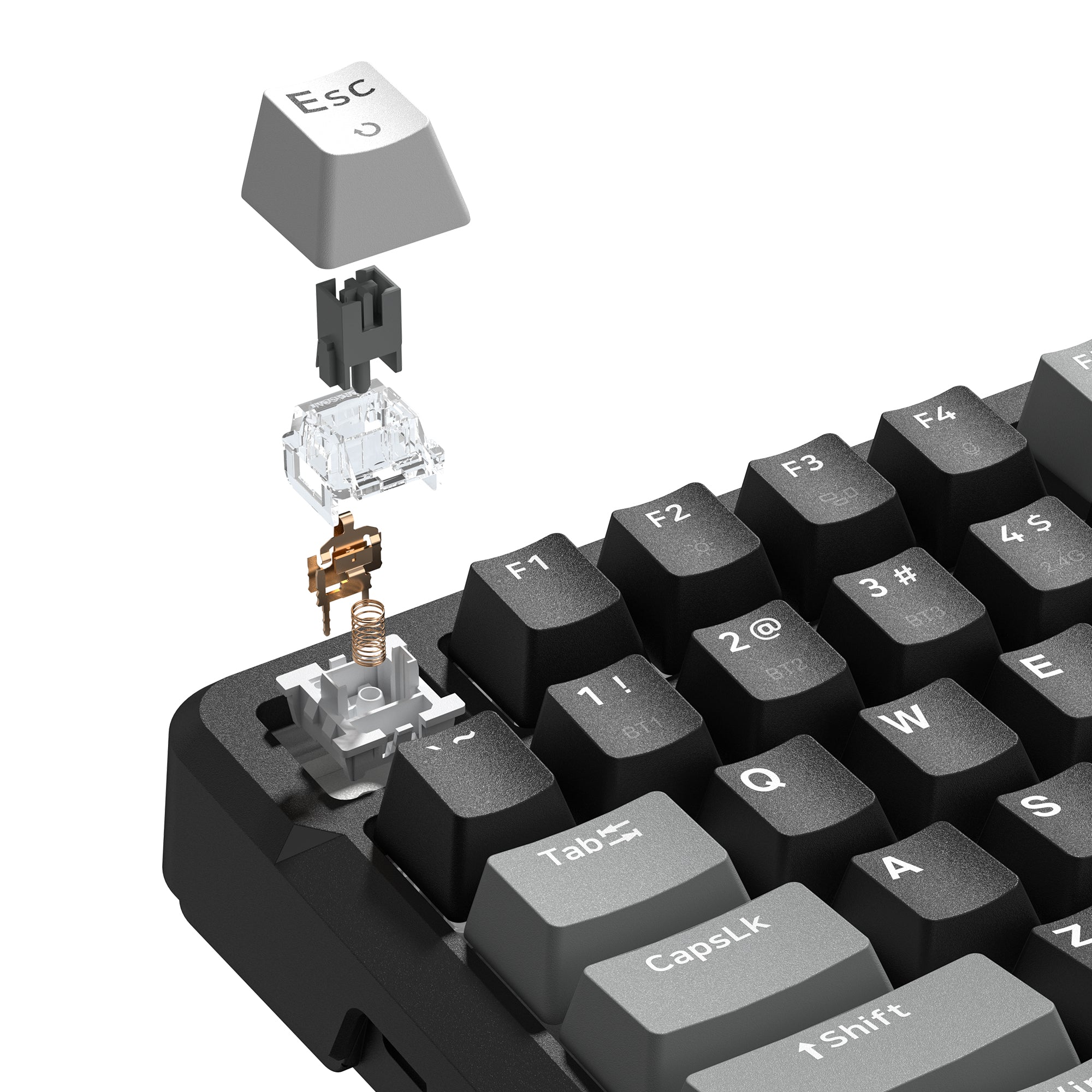 Redragon K742 98% Wireless QMK/VIA Support Mechanical Keyboard
