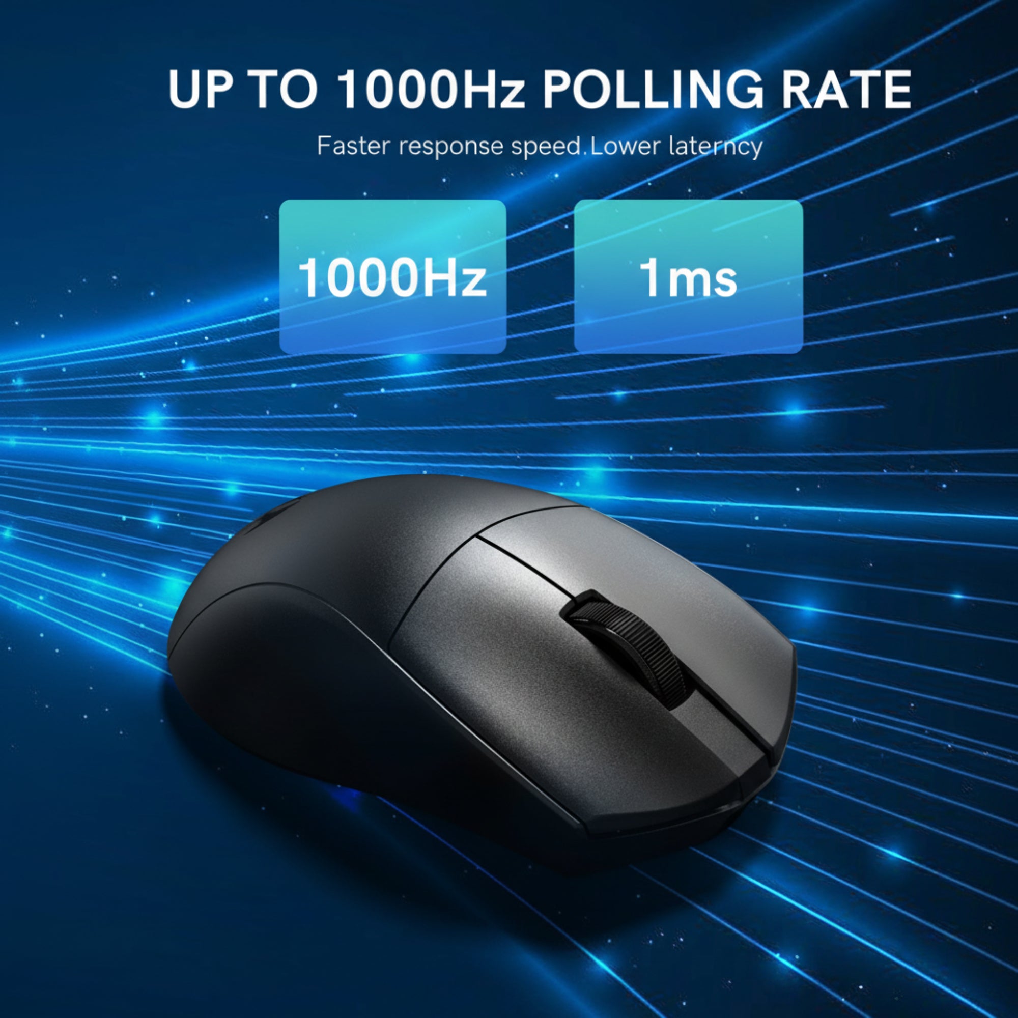 Redragon M821 Tri-Mode Wireless Gaming Mouse With Programmable Buttons