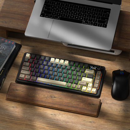 Redragon K751 75% Wireless Mechanical Gaming Keyboard For PC/Mac With Screen And Knob